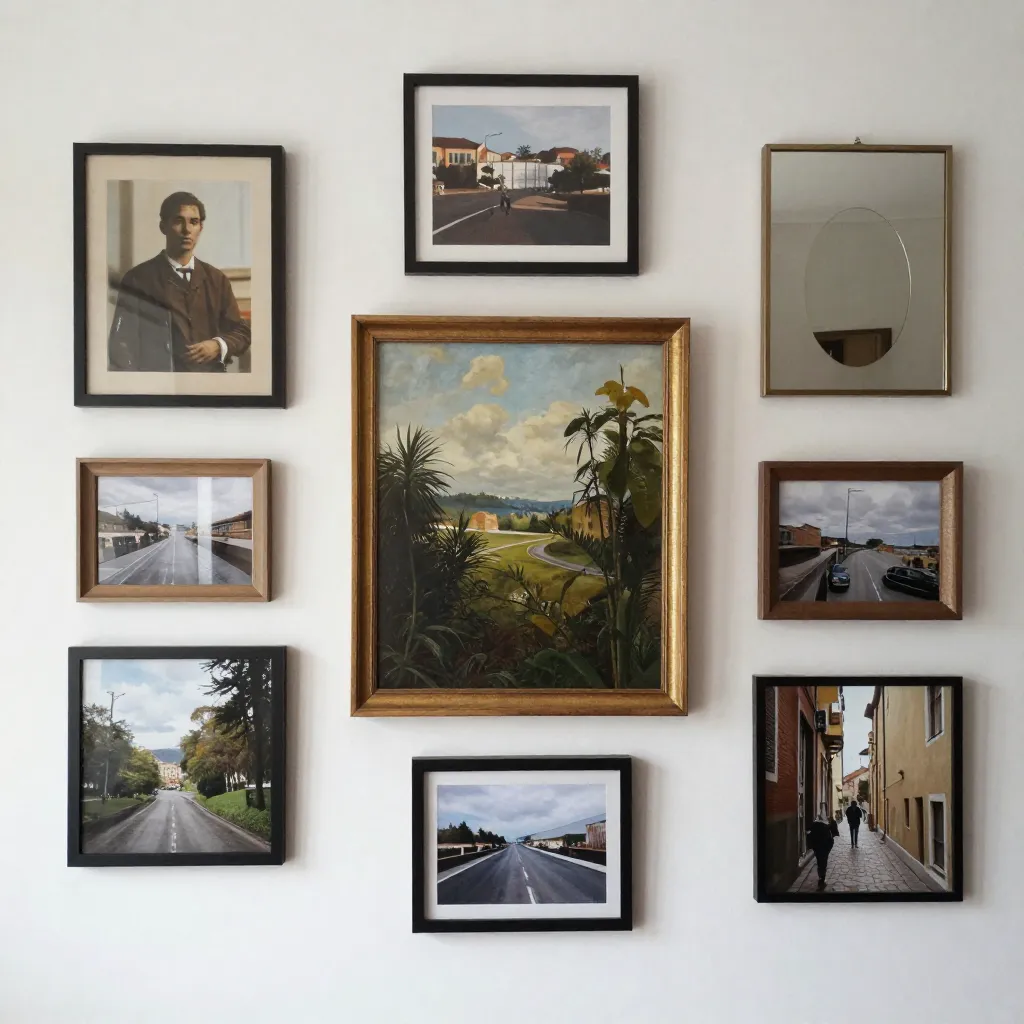 Organische salon cluster opstelling